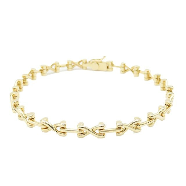 Tiffany & Co Jean Schlumberger Link Yellow Gold 18K Bracelet