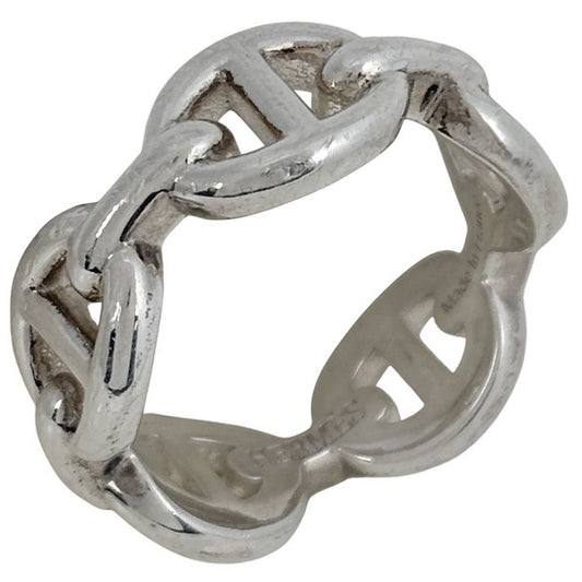 Hermes Chaine D'ancre PM Ring Silver