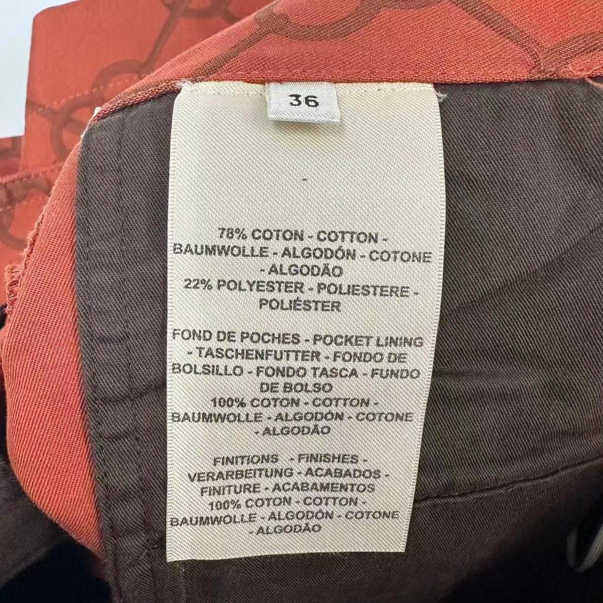 Hermes Cotton Shorts 36 — view 8