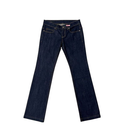 Gucci Denim Pants Navy Blue 338501 Excellent Condition 40 Denim Preowned