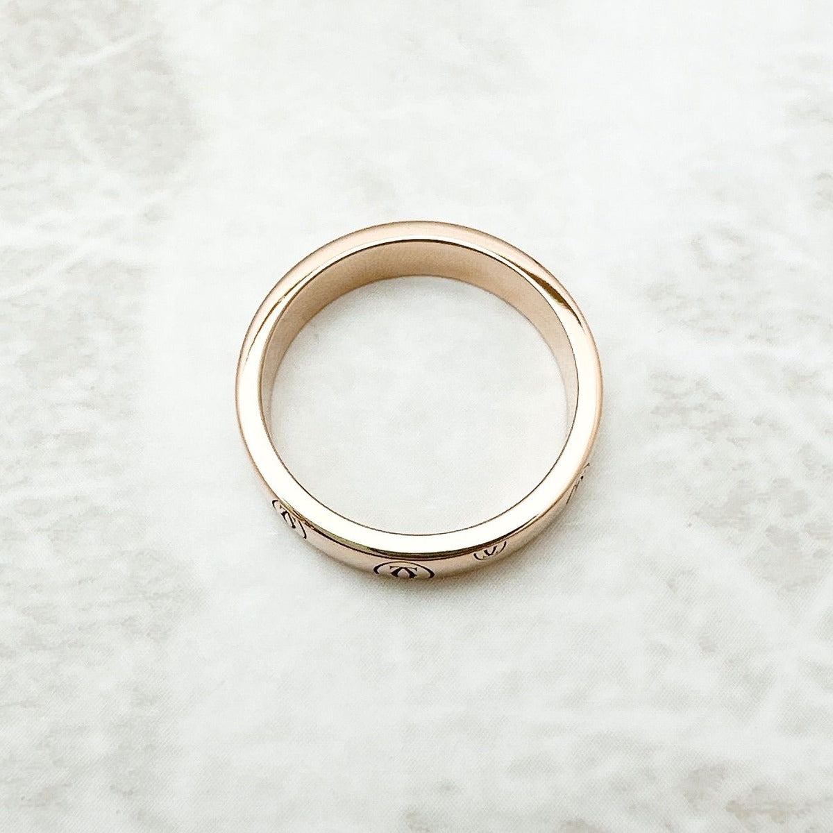 Cartier Happy Birthday Pink Gold 49 Ring — view 5