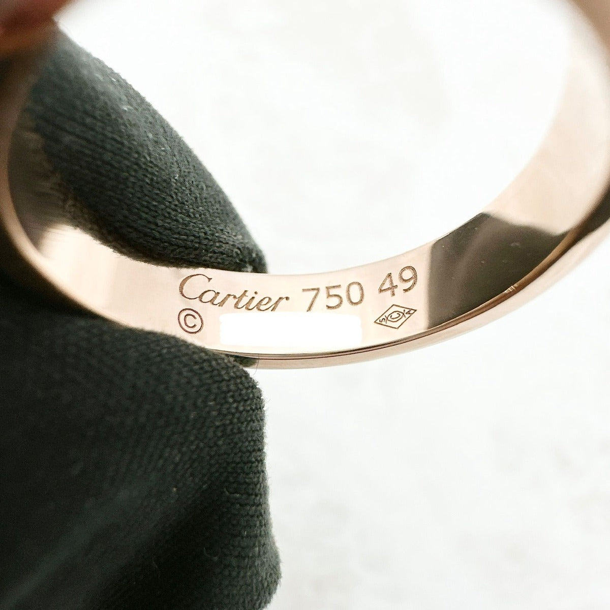 Cartier Happy Birthday Pink Gold 49 Ring — view 6
