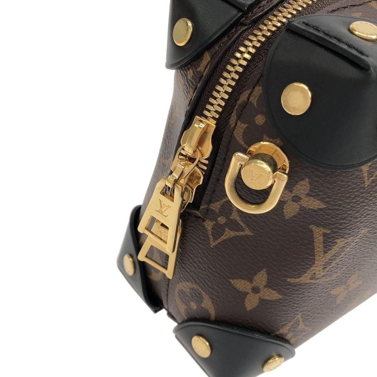 Louis Vuitton Monogram Petite Malle Souple Bag — view 4