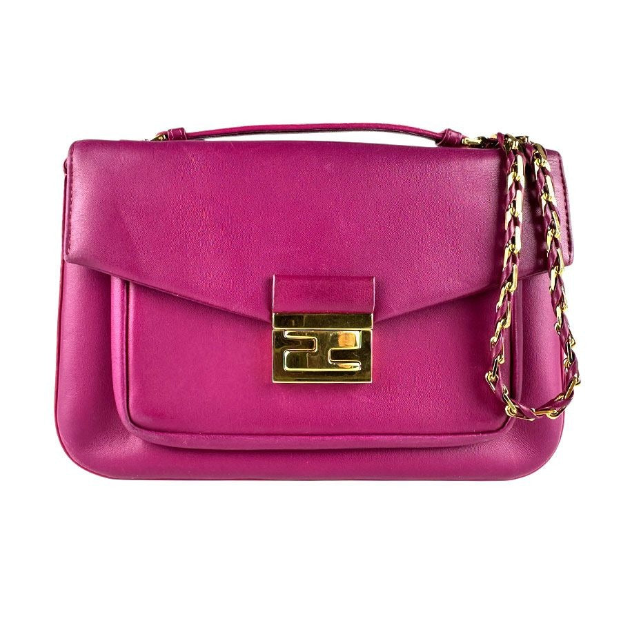 Fendi Shoulder Bag Leather
