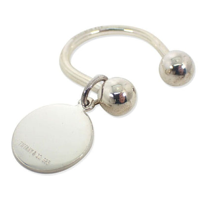 Tiffany & Co 925 Round Tag Key Ring
