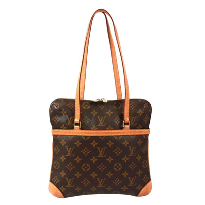Louis Vuitton Coussin GM Monogram Leather Brown Shoulder Bag Gold