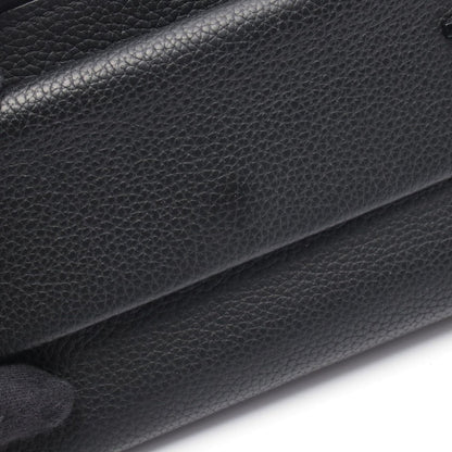 Louis Vuitton Lshape Zipper Wallet Zippy Noir Black Leather — view 7