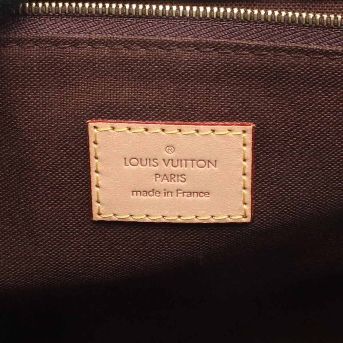 Louis Vuitton Shoulder Bag Menilmontan MM Canvas Leather — view 4