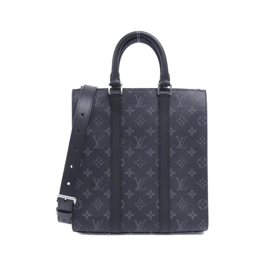 Louis Vuitton Monogram Eclipse Sac Plat Cross Bag