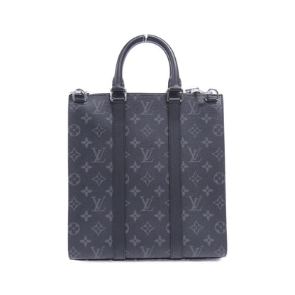 Louis Vuitton Monogram Eclipse Sac Plat Cross Bag — view 2