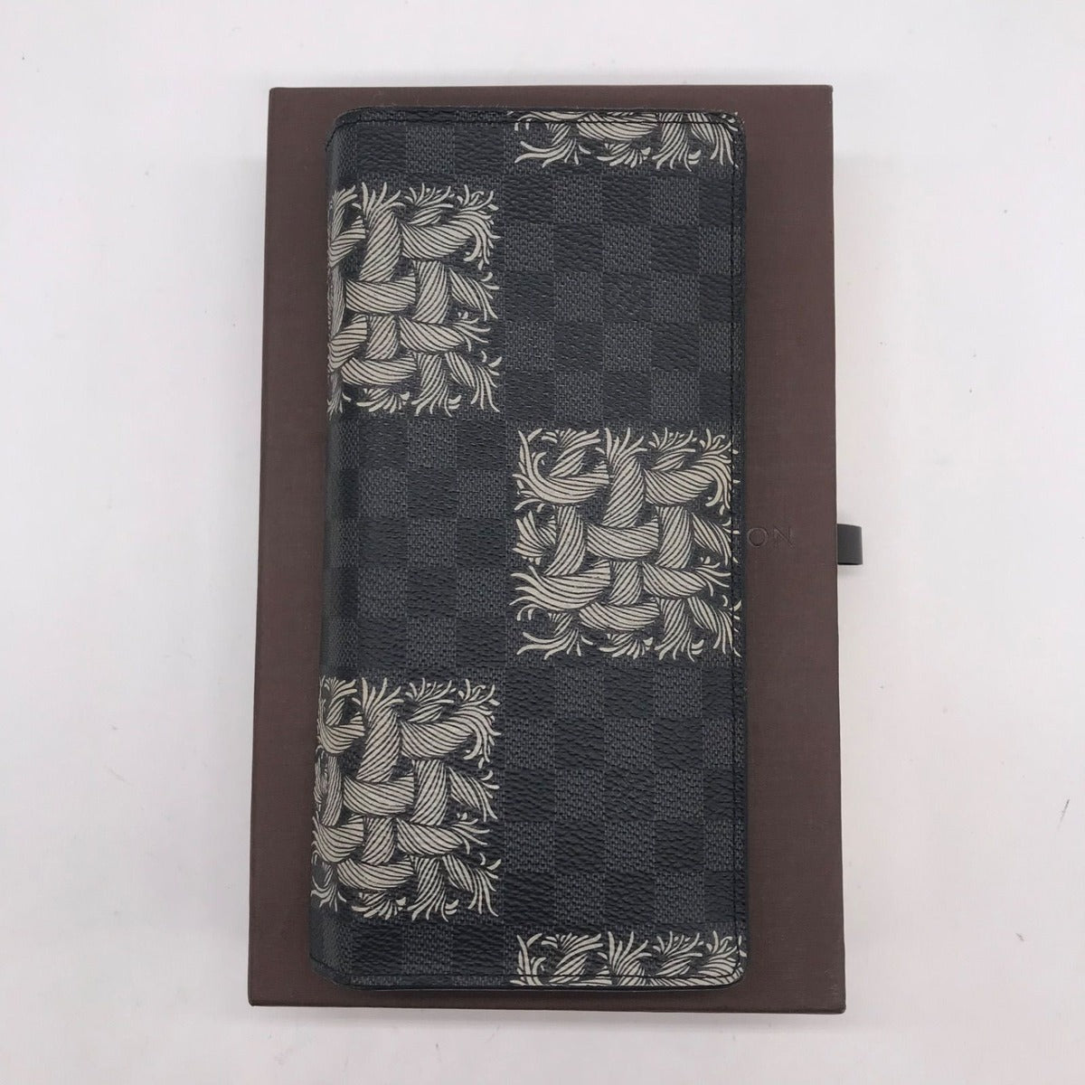 Louis Vuitton Damier Graphite Christopher Nemes Portefeuille Brazza Wallet