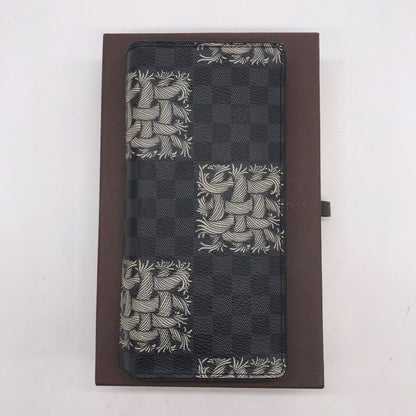 Louis Vuitton Damier Graphite Christopher Nemes Portefeuille Brazza Wallet