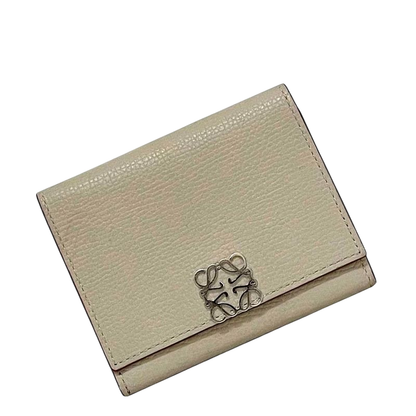 Loewe Card Case Beige Anagram C821z94x02 Business Card Holder