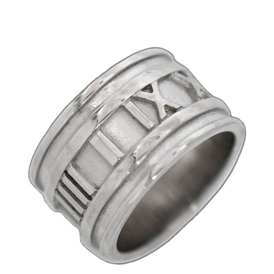 Tiffany & Co Ring Silver Atlas Polished Ag