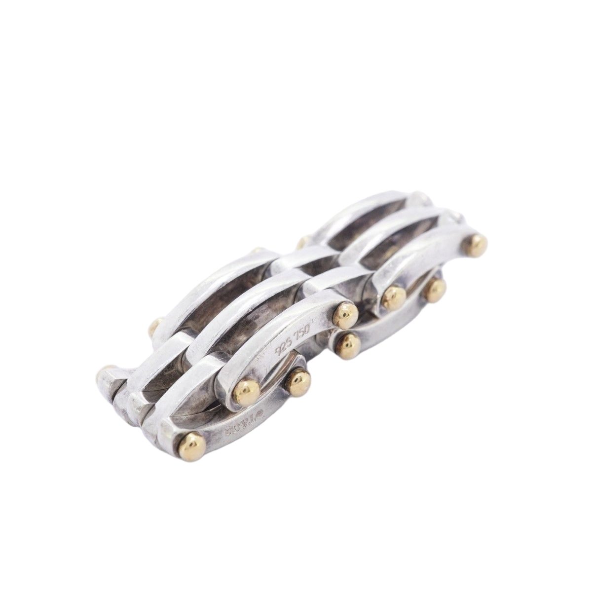 Tiffany & Co Ring Gate 18k Yellow Gold 925 Sterling Silver — view 2