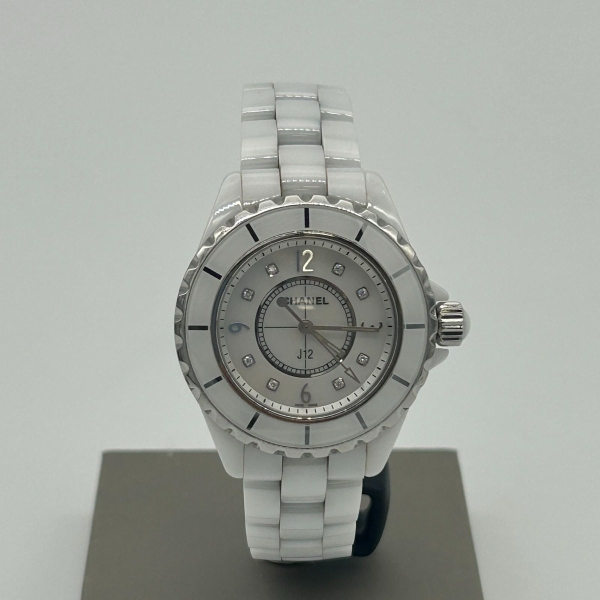 Chanel 33 mm White Watch