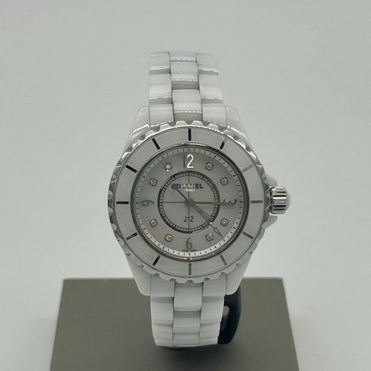 Chanel 33 mm White Watch