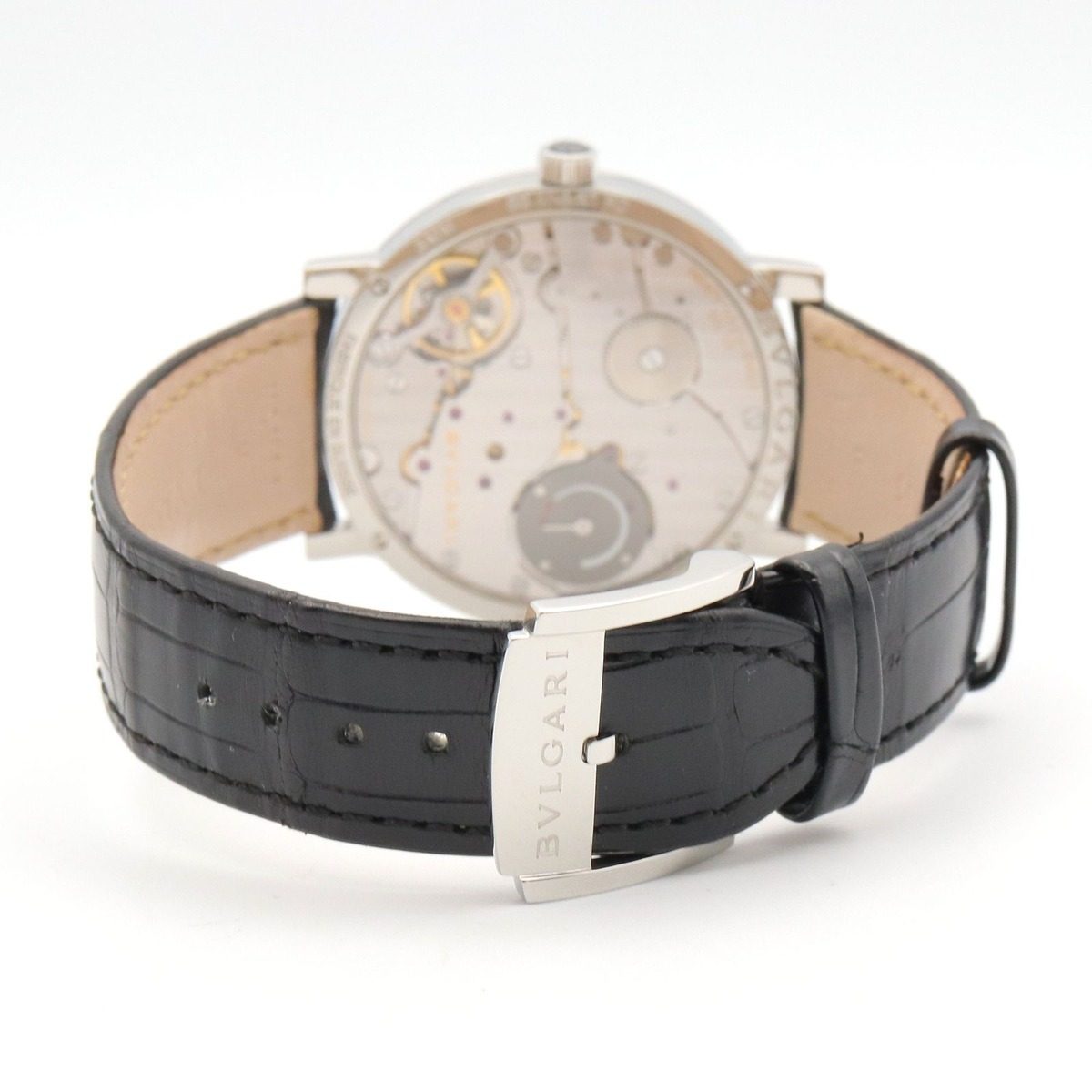 Bvlgari Watch Ro Mafinissimo Black Stainless Steel — view 5