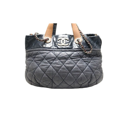 Chanel Quilted in the Mix Leather 2-Way Tote