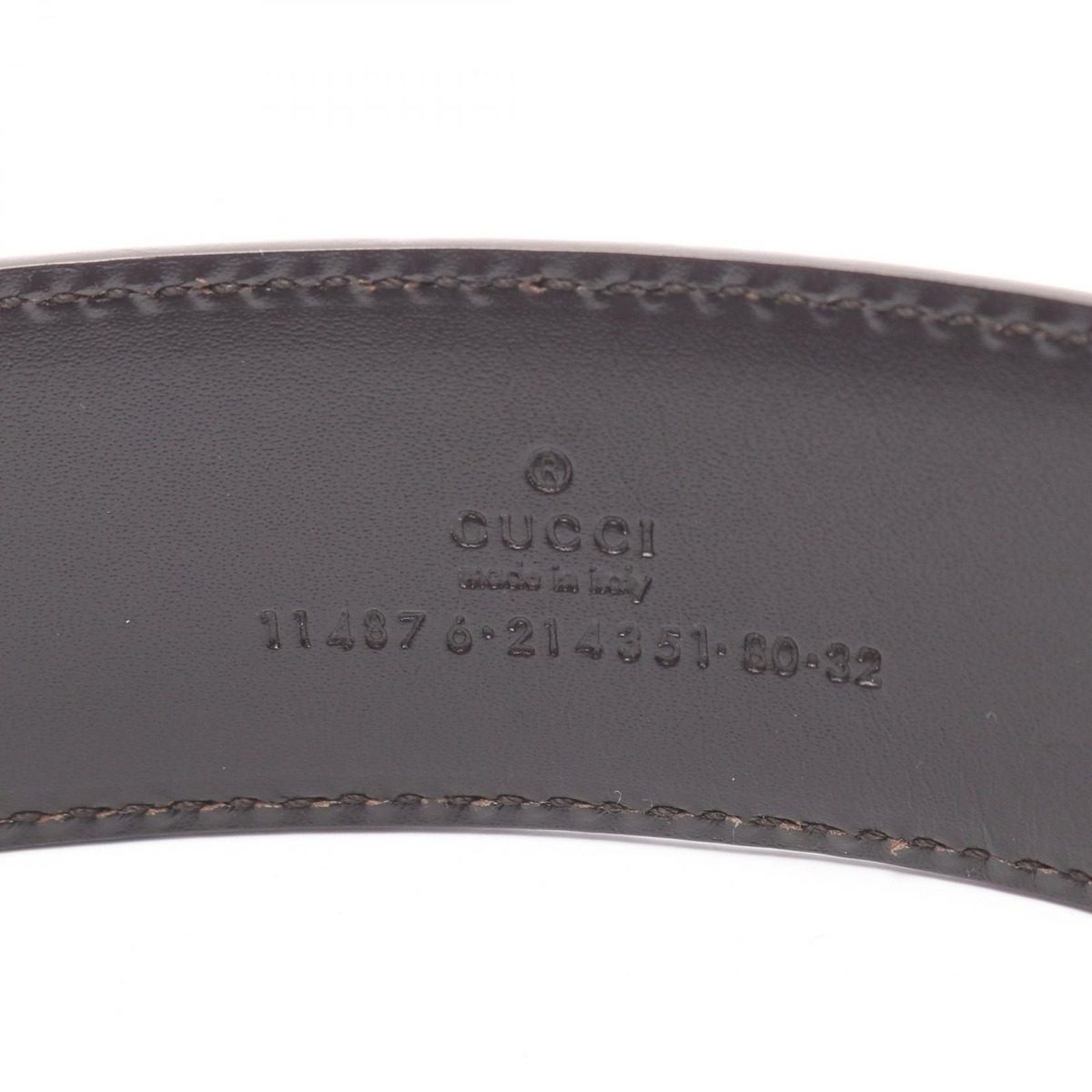 Gucci Belt Interlocking Guccissima Leather — view 4