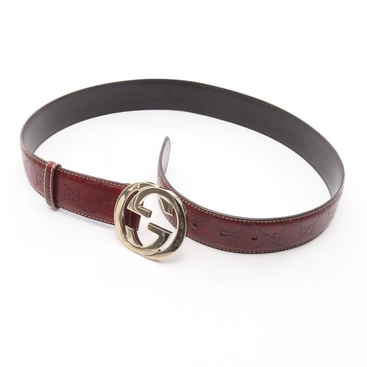 Gucci Belt Interlocking Guccissima Leather — view 7