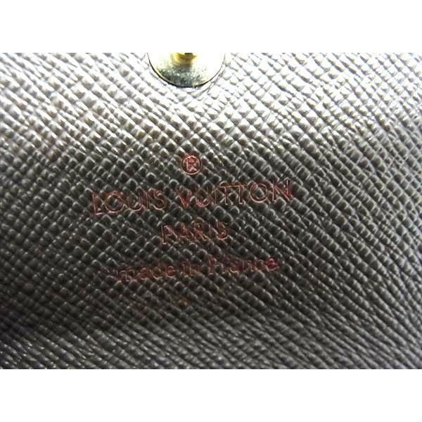 Louis Vuitton Key Case Damier Multicles 6 Ebne Leather — view 2