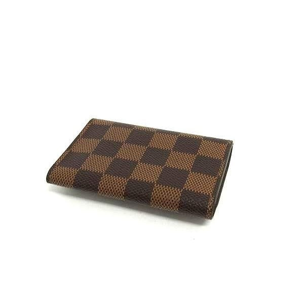 Louis Vuitton Key Case Damier Multicles 6 Ebne Leather — view 3