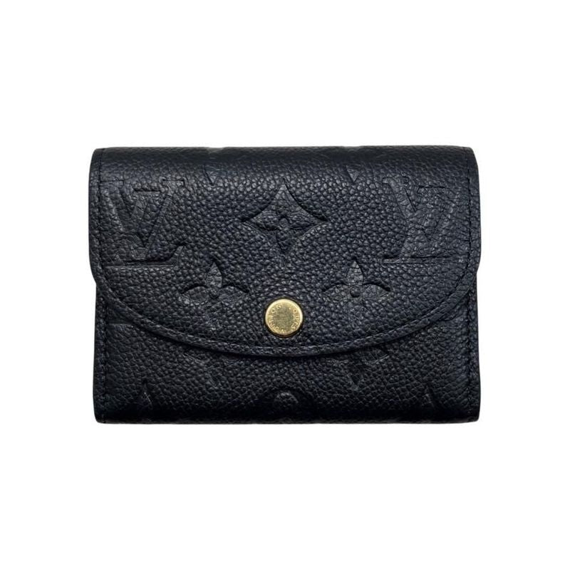 Louis Vuitton Coin Case Porte Monnaie Rosalie Monogram Empreinte Noir