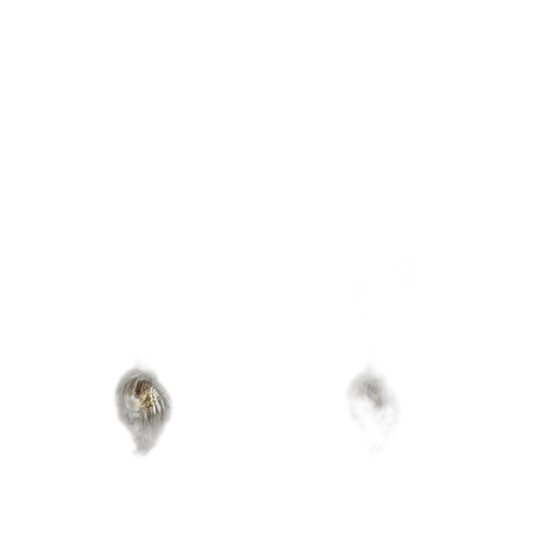 Chanel CC Logo Drop Earrings Stone Gold — view 2