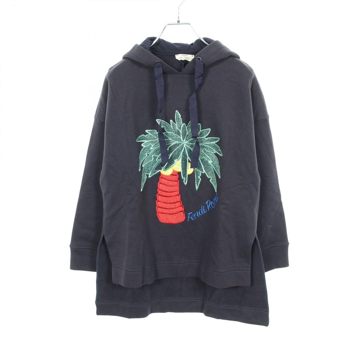 Fendi Hoodie Cotton Navy