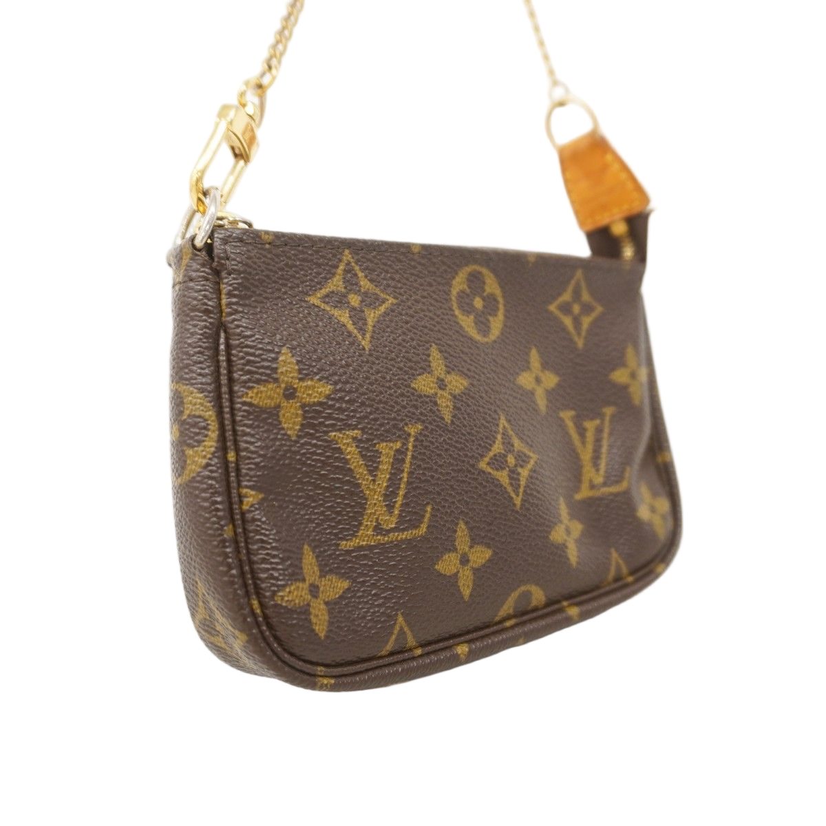 Louis Vuitton Pouch Monogram Mini Pochette Brown — view 2