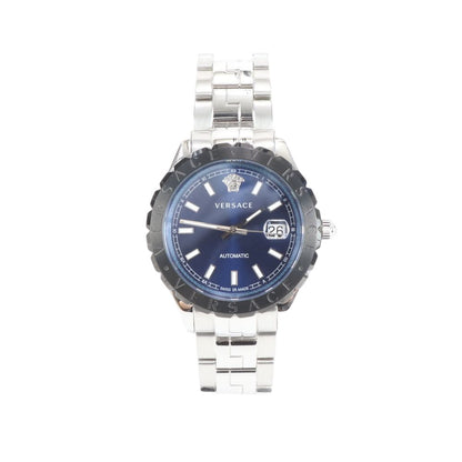 Versace Helenium Automatic Blue Watch Silver Gentleman — view 2