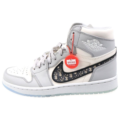 Dior Nike Air Jordan 1 High OG Cut Sneakers