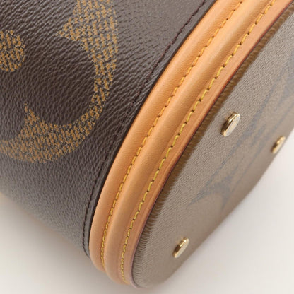 Louis Vuitton Handbag Cannes Canvas Leather Brown Multi-color — view 6