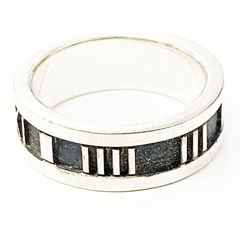 Tiffany & Co Atlas Ring No 7.5 Silver Aa — view 2