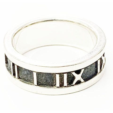 Tiffany & Co Atlas Ring No 7.5 Silver Aa — view 3