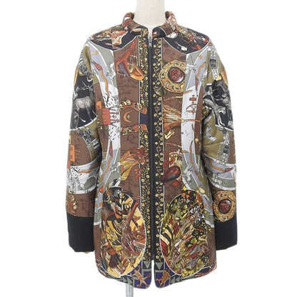 Hermes Margiela Period Mythologies Des Hommes Brown Legends Twill Silk
