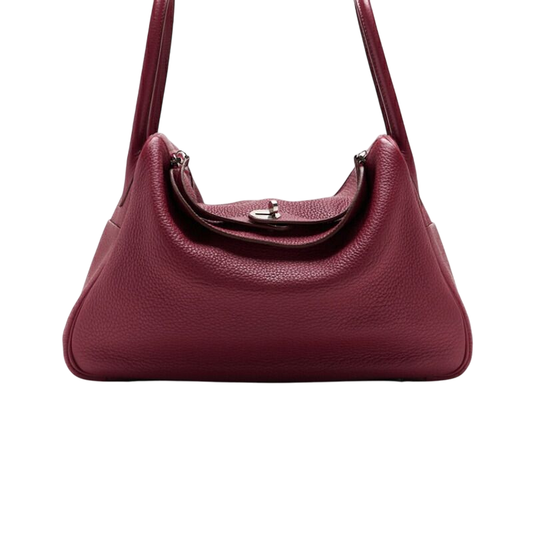 Hermes Lindy 34 Shoulder Bag Taurillon Clemence Tosca Tosca (silver Hardware)