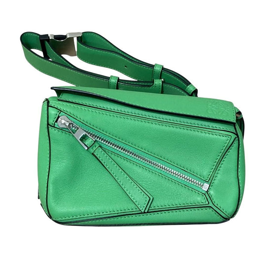 Loewe Puzzle Mini Bum Bag Green