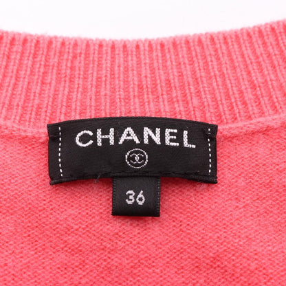 Chanel Cardigan CC Logo Button Cashmere — view 3