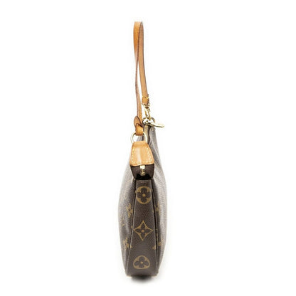 Louis Vuitton Pochette Brown Monogram Canvas Shoulder Bag — view 4