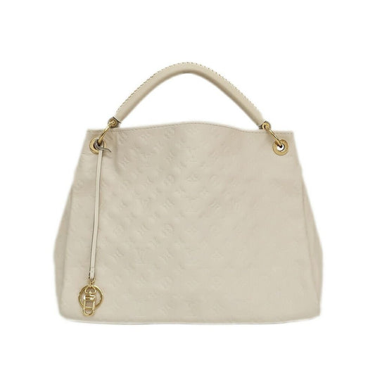 Louis Vuitton Artsy MM Shoulder Bag Monogram Empreinte White