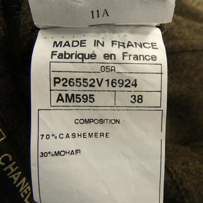 Chanel Vintage Coat Cashmere Brown — view 3