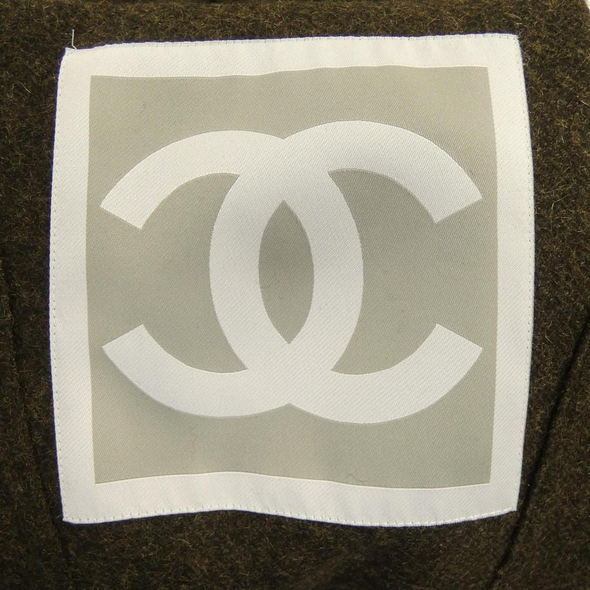 Chanel Vintage Coat Cashmere Brown — view 4