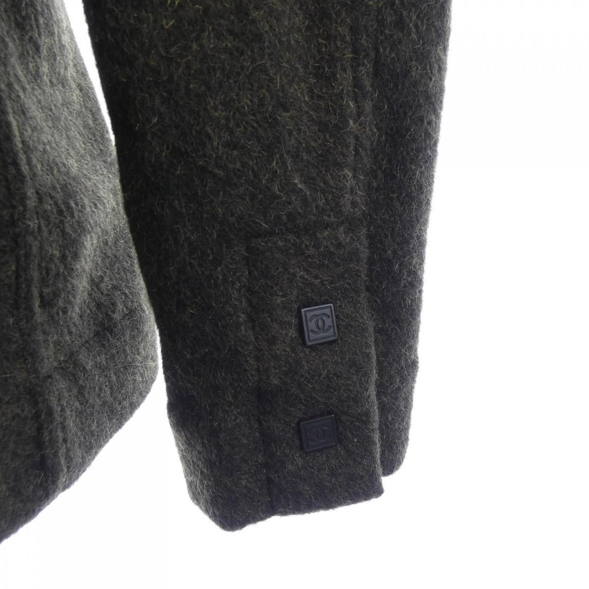 Chanel Vintage Coat Cashmere Brown — view 6