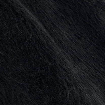 Celine Phoebe Philo Era Alpaca Cowl Blouse Fur Top Short Sleeve Top 36 Black — view 7