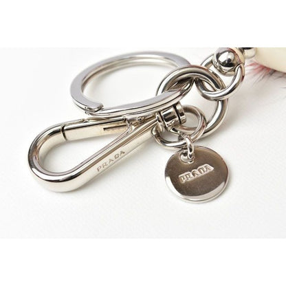 Prada Key Ring Holder Trick Robot Red Multi — view 3