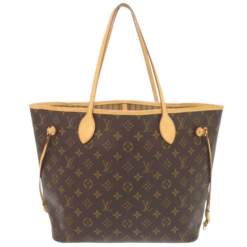 Louis Vuitton Neverfull MM Monogram Tote Bag 0442