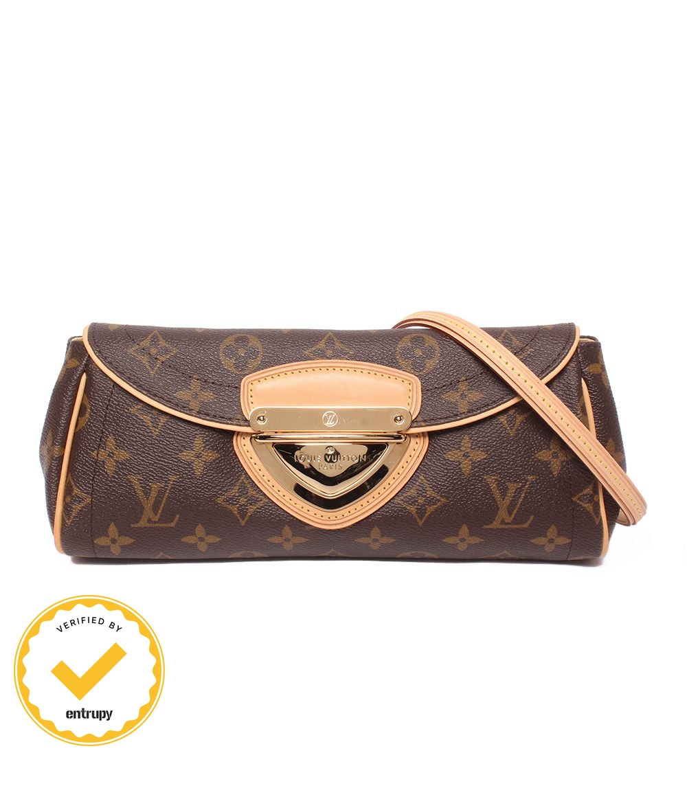 Louis Vuitton 2-Way Shoulder Bag Clutch Pochette Beverly Monogram