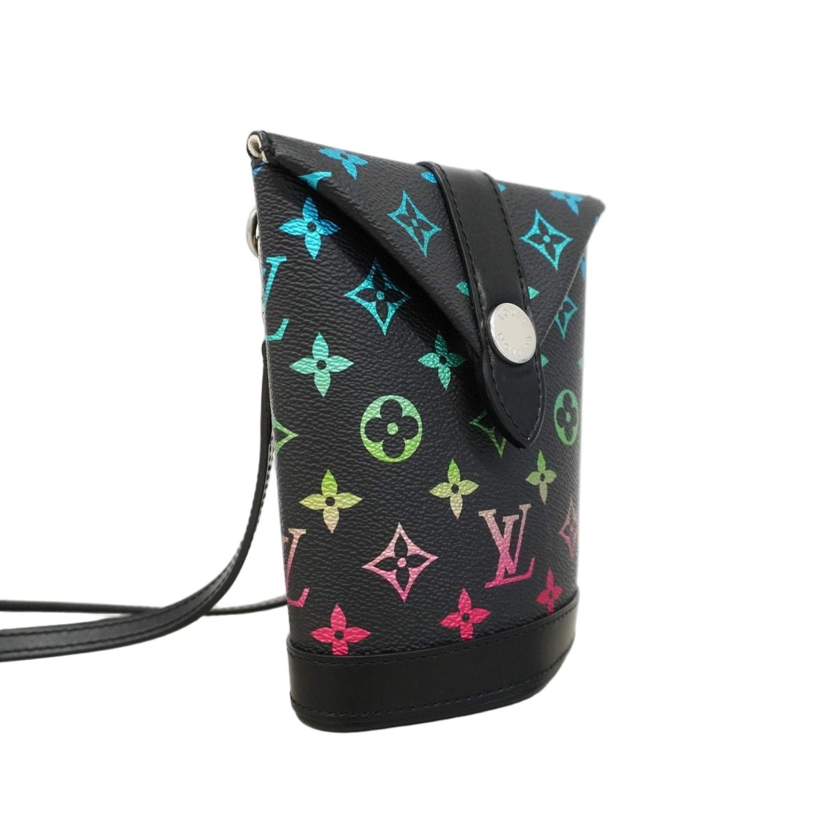 Louis Vuitton Shoulder Bag Monogram Gradient Envelope Pouch Black — view 2